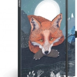 Zápisník NOTIQUE Animalium od Lucie Jenčíkové, linkovaný, 13 x 21 cm