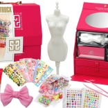 Kreatívny kozmetický kufrík na tvorbu štýlizácií a doplnkov