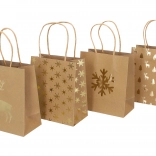 Darčeková taška malá Vianoce 18x21x10 cm