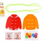 Vzdelávacia hra Prišívanie gombíkov