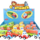 Baby plastový kamión na zotrvačník