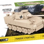 Stavebnica COBI Panzer V Panther 1:72 – mini tank, 126 dielikov