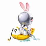 Stavebnica Pleyerid Moonship – astronautický zajačik na lodi