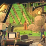 Puzzle Nájdite 10 predmetov – film, 300 XL dielikov