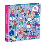 Mudpuppy cvičiaci psi puzzle 500 dielikov