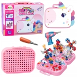 Kreatívna stavebnicová sada Jednorožec s vŕtačkou