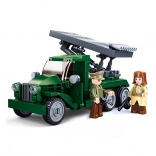 Sluban ruský raketomet Kaťuša – stavebnica Bitka o Budapešť