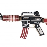 WOODCRAFT drevené 3D puzzle – taktická puška M4