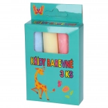 Farebné kriedy na chodník