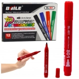 permanentný vodoodolný marker červený 2,5–4,5 mm