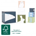 Stohovacie kocky Arctic pre deti