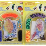 Zažehľovacie koráliky zvieratká – papagáj alebo rybička