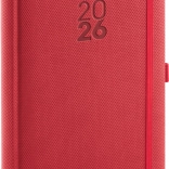 Denný diár Diamante červený 2026