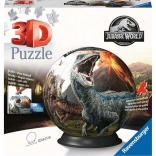 Ravensburger 3D puzzleball Jurský svet 72 dielikov