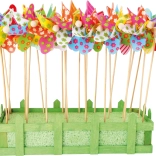 Drevený farebný veterník SMALL FOOT pre deti