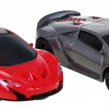 Detská pretekárska dráha so slučkami a osvetlením