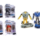 Autorobot kovový 11 cm