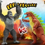 Primal Clash súboj Boss vs King Kaiju – sada akčných figúrok 21 cm
