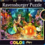 RAVENSBURGER Svietiace puzzle Popoluška XXL 100 dielov