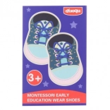 Prevliekačky drevené topánočky pre deti