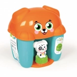 CLEMENTONI Soft CLEMMY box psík – 6 mäkkých kociek