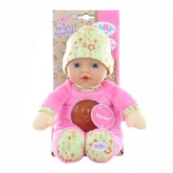 Baby born pre bábätká svietiaca bábika do postieľky 30 cm