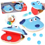 Súprava na športovanie - hra na šikovnosť Výstrel Psa so 4 loptami