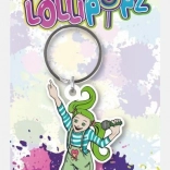 Lollipopz kľúčenka zelená