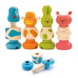 Djeco drevené skrutkovacie zvieratká