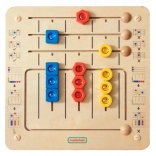 Masterkidz vzdelávacia nástenná tabuľa s diamantmi