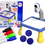 Detský projektor na kreslenie s kozmickým motívom