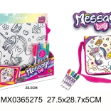 Kabelka na vyfarbovanie Message