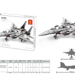 Stavebnica stíhačka, 223 dielikov