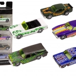 Sada kovových autíčok 1:64, 5 kusov