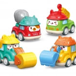 Stavebné auto na zotrvačník 8 cm