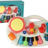 Detské edukatívne pianinko s motýlikmi