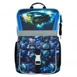 Školská aktovka Baagl Zippy Závodné Auto