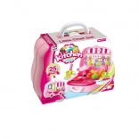 Kuchynská sada v kufríku v tvare autíčka pre malé kuchárky