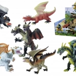 Realistické figúrky drakov 18-20 cm