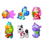 Výroba a malovanie Mazlíčikovia - Kreatívna sada