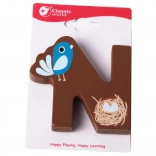 Drevené Písmeno N Classic World