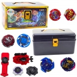 Sada točiacich káč Thunder Gyro s vystreľovačmi, 8 ks