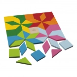 Detoa mozaika – drevená didaktická hra