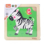 Drevené puzzle zebra značky VIGA