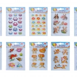 Samolepky Puffy 3D Mix