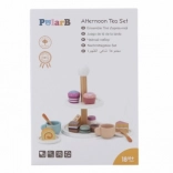 Drevený popoludňajší čajový set POLARB