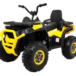 Detská elektrická štvorkolka RAMIZ desert 12V žltá