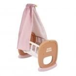 kolíska pre bábiky s baldachýnom smoby baby nurse