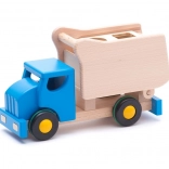 BAJO vkladacie sklápacie drevené auto – modré