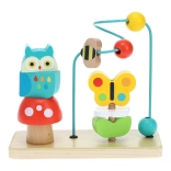 Petit Collage motorický labyrint Záhradka Activity Trio